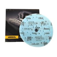 MIRKA Galaxy Sandpaper 6 "Dry Abrasive Paper Porous Car Sanding Lacquer Polishing Beauty Sandpaper Round Flocking Cleaning Tools