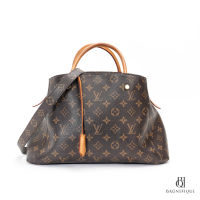 LOUIS VUITTON MONTAINGE MM BROWN MONOGRAM CANVAS GHW