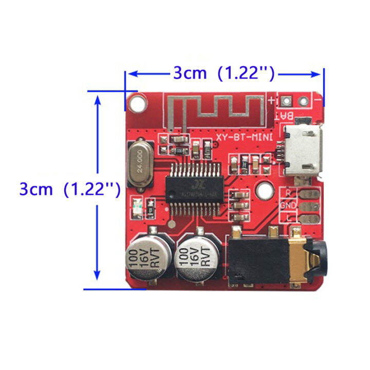 ยูนิ-บอร์ดรับสัญญาณเสียงบลูทูธ-vhm-314-ชุดอุปกรณ์-diy-บอร์ดถอดรหัสแบบไม่สูญหาย5-0-mp3