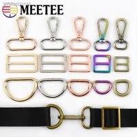 ♂✤✎ 3Sets Metal Buckles Bag Strap Swivel Lobster Clasp D Ring Tri-glide Buckle Pet Collar Belt Adjuster Hook Clasps DIY Accessories