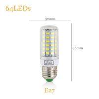 【Online】 Goodz mall LED ข้าวโพดหลอดไฟ E27ฐานสกรู SMD 5730 7วัตต์12วัตต์-30วัตต์45วัตต์อัลตร้าสดใสบ้านโคมระย้าโคมไฟ30 42 - 136 165LEDs 220โวลต์