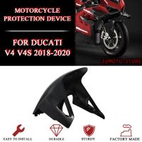 for Ducati Panigale V4 V4S Motorcycle ABS Carbon Fiber Front And Rear Mudguard Splash Guard 2018 2019 2020 Valves