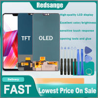 จอ OLED สีแดงสำหรับ OPPO R15/R15โปรสัมผัสหน้าจอ LCD หน้าจอดิจิตอลแทนการประกอบสำหรับ OPPO R15 CPH1835 R15โปร CPH1831จอแสดงผล TFT