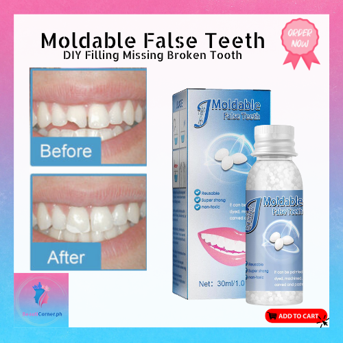 [HA] 10ml/20ml/30ml False Teeth Gel Moldable Temperature Resistance DIY ...