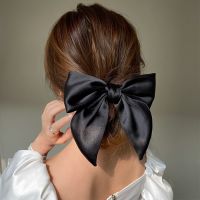 【CC】◘  Color Bow Hair Tie Scrunchies Large Barrettes Ponytail Headband Accessories