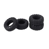 4PCS 48mm 1.0 Soft Tires Tyre for 1/24 RC Crawler Car Axial SCX24 90081 AXI00002 Upgrade Parts