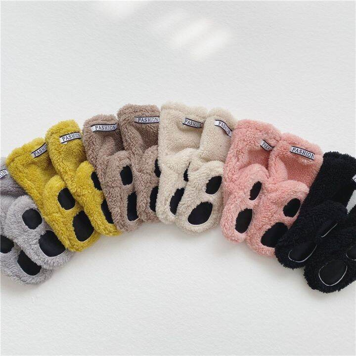 cod-ins-autumn-and-winter-korean-version-of-infants-warm-comfortable-non-slip-toddler-shoes-baby-does-fall-with-soft-bottom-rabbit-plush