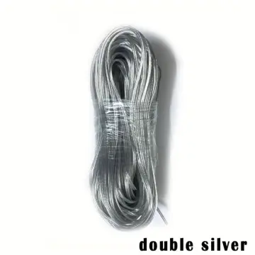 0.5mm square transparent clear color power cord with steel wire rope  Electrical Wires ceiling lamp