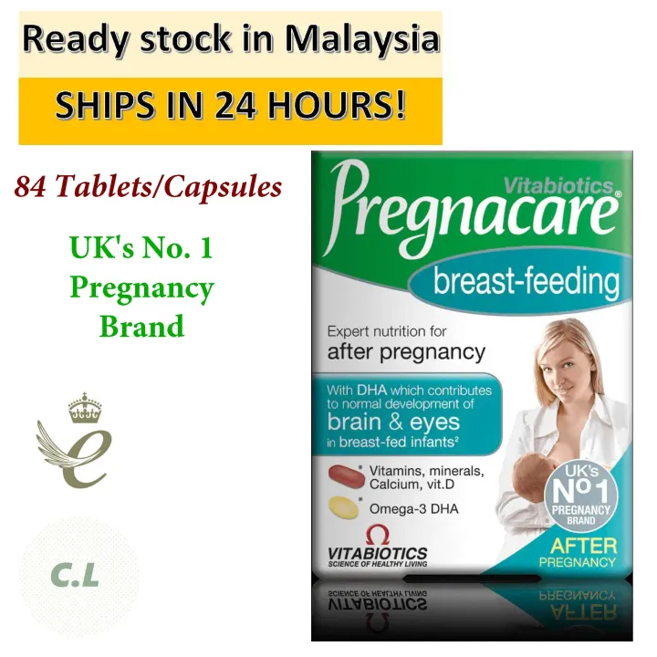 Vitabiotics Pregnacare Breastfeeding Breastfeeding Vitamins Minerals