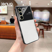 Lenuo ตัวป้องกันฟิล์มเลนส์แบบใสใหม่เคสสำหรับ VIVO S16โปร S12 S16e S7 S10e TPU แบบนิ่ม S1ฝาหลังเคสกันกระแทกแบบชุบ