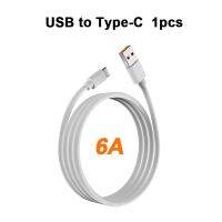 6A 66W USB Type C เร็วมากสายสำหรับ Huawei Samsung OPPO Xiaomi 13ที่ชาร์จไฟรวดเร็ว USB USB สายข้อมูลสายชาร์จแบตเตอรี่1.5M 2M ตัวแปลงสายเคเบิล