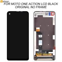 จอ Xt2013 6.3นิ้วสำหรับ Motorola Moto One Action Lcd หน้าจอสัมผัสประกอบกับเครื่องมือหน้าจอดิจิตอล Gratis Ongkir