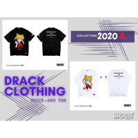 เสื้อยืดผู้ชายวัยรุ่น เสื้อยืดผู้ชายเกาหลี DRACK 2020 A เสื้อยืดสกรีนลาย เสื้อยืดผู้ชายเท่ๆ