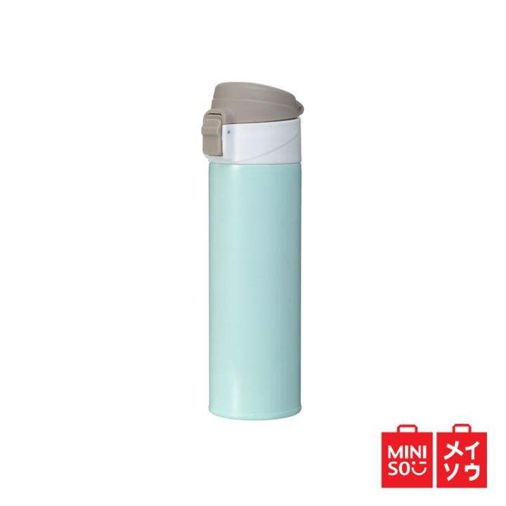 Miniso Official Fliptop Vacuum Bottle/water bottle/botol minum/travel