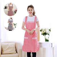 Barroo กันน้ำ/น้ำมัน ผ้ากันเปื้อนแขนกุด Apron ระบายอากาศได้ ผ้ากันเปื้อน ผ้ากันเปื้อนครัว ผ้ากันเปื้อนครึ่งตัว เสื้อกันเปื้อน