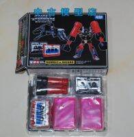 TAKARA อะนิเมะอุปกรณ์ต่อพ่วง TOMY หม้อแปลง MP-15/16ดังก้องหุ่นยนต์สุนัขสับสนฟันเลื่อยนกรุ่นเก็บของเล่นของขวัญ