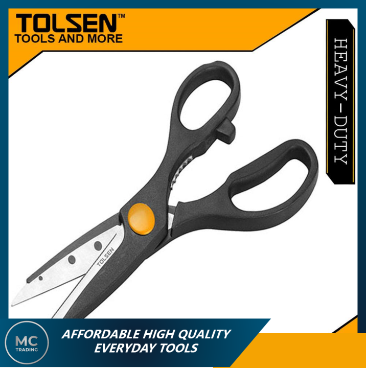 Tolsen Kitchen Scissors w/ Stainless Blade (200mm, 8