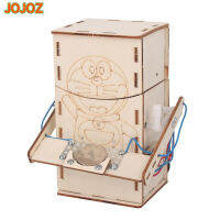 JOJOZ Coin-eating Robot Kit Assembly Model Wooden Handmade Puzzle Mechanical Toys For Improve Imagination Intelligence Hands-on Ability