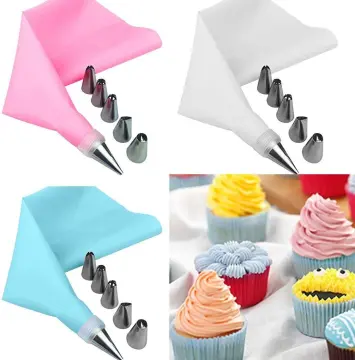 Cake Decorating Supplies Cake Suppliescupcake Decorating Kit Cake Making  Supplies Icing Cookie Decorating Frosting Tips Coupler Pastry Bags 