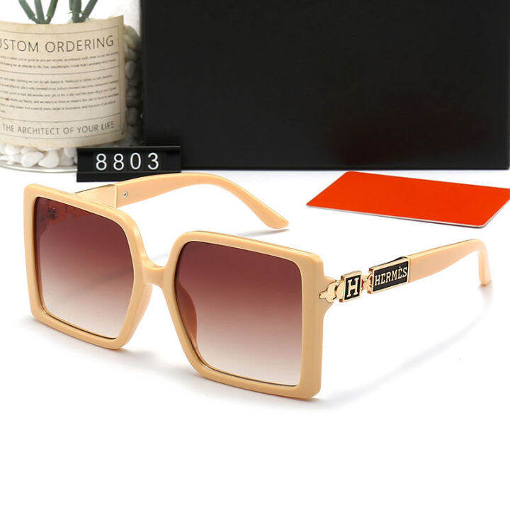 2023-new-sunglasses-h-retro-large-frame-sunglasses-for-women-vacation-and-leisure-photos