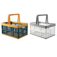 Collapsible Shopping Baskets Portable Storage Containers Grocery Storage Bins For Car Trunk Garden Kitchen Bathroom