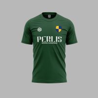 shot goods [READY STOCK] Perlis Indera Kayangan Jersi Green/White - Jersey Roundneck