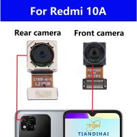 สายดิ้นกล้องด้านหน้าด้านหลังเดิมสําหรับ Xiaomi Redmi 10A เซลฟี่ด้านหน้าหันหน้าไปทางด้านหลังการเปลี่ยนชิ้นส่วนกล้องกว้างขนาดใหญ่หลัก