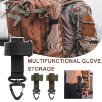 Love cut 【Ready】 Gloves Holder Belt Glove Strap Glove Grabber Clip Holder Climbing Rope Storage Buckle