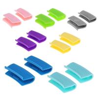 2021 Silicone Heat Insulation Oven Mitt Glove Casserole Ear Pan Pot Holder Oven Grip Anti hot Pot Clip Kitchen Accessories