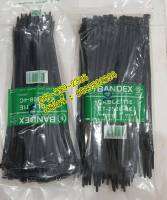 1แถม1  BANDEX CABLE TIE เคเบิ้ลไทร์ สายรัดสายไฟ สายรัด เส้นรัด หนวดกุ้ง ขนาดยาว 10 นิ้ว สีดำ จำนวน 2 ถุง ถุงละ 100 เส้น งานไต้หวันไม่ใช่งานจีน