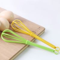 Kitchen Multifunctional Rotary Manual Egg Beater Mixer Mini Plastic Kitchen Egg Whisk Bake Tool Egg Agitator Whisk Milk Frother