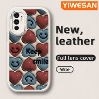 YIWESAN เคสสำหรับ Vivo V23E 4G V23E 5G S12 V23i V23 5G เคสการ์ตูนน่ารัก3D น่ารักดีไซน์ใหม่ลูกอมเคสใส่โทรศัพท์หนังกันกระแทกแฟชั่นฝาหลังเคสซิลิโคนนิ่มคลุมเลนส์เต็มตัวเคสป้องกันกล้อง