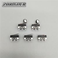 10Pcs Micro Limit Switch Push Button Switch 1A 125V AC Mouse Switch 3Pins Long Handle Roller Lever Arm SPDT 12x 6 x6mm TIAIHUA