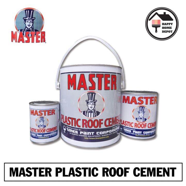 MASTER PLASTIC ROOF CEMENT 370G/ 950G Lazada PH
