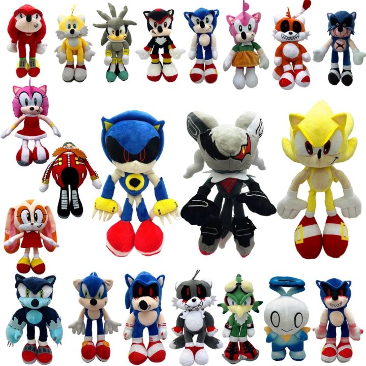 New Sonic the Hedgehog EXE Game Anime Doll Toy Sonic Plush Doll