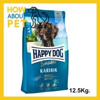 อาหารสุนัข Happy Dog Sensible Karibik Grain-Free อาหารสุนัขโต เนื้อปลาทะเลน้ำลึกและมันฝรั่ง 12.5กก. (1ถุง) Happy Dog Sensible Karibik Grain-Free Dog Food with Sea Fish for Gourmet Dogs Food