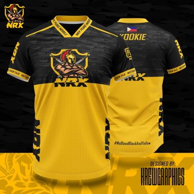 2023 NRX PUBGM ESPORTS JERSEY free custom nickname