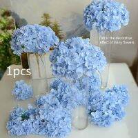 【hot】❧❅  1pcs/lot Colorful for Wedding Luxury Artificial Hydrangea Silk Decoration Vase