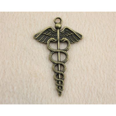 15Pcs snake angel Charms Pendant For Jewelry Necklace Making