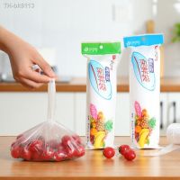 ✽♣◘ 100Pcs Packaging Fresh-keeping Plastic Bags Food Storage Bag With Handle Vegetable Fruits Kitchen Organizer Keep Fresh Tool