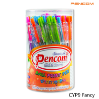 ปากกาหมึกน้ำมัน เพ็นคอมพ์ PENCOM No.CYP-9 0.5 หมึกสีน้ำเงิน (1 กระป๋อง/50 ด้าม) จำนวน 1 กระป๋อง