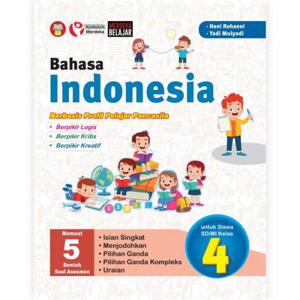 BUKU BAHASA INDONESIA SD KELAS 4 KURIKULUM MERDEKA-BUKU BAHASA ...