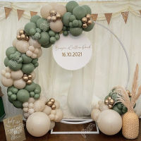 157pcs Avocado Green Memorial Day Party Arch Background Baby Shower Event Gold Celetion Decoration Birthday Balloon Garland