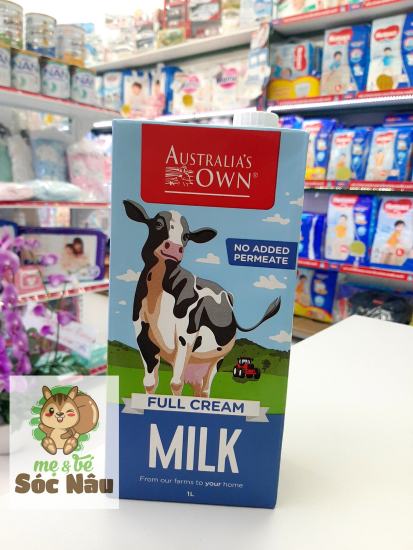 Date 05.2022 sữa tươi australia s own milk hộp 1 lít - ảnh sản phẩm 2
