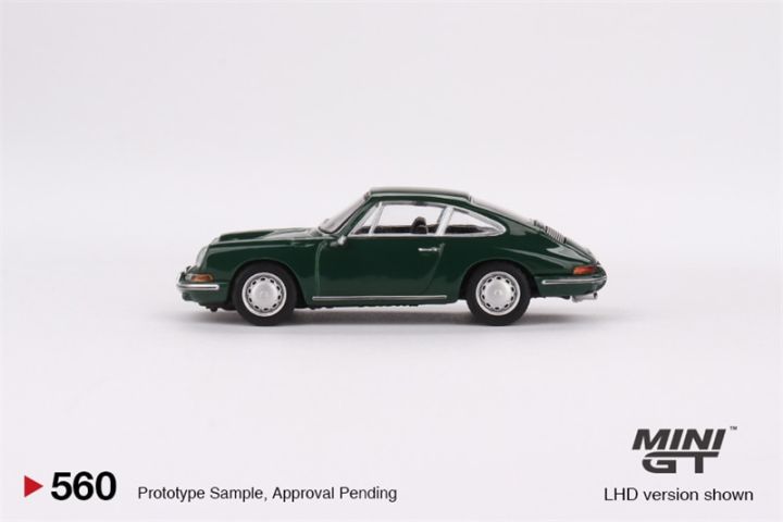 สั่งซื้อล่วงหน้า-mini-gt-1-64-911-1963รถโมเดล-diecast-สีเขียวไอริช