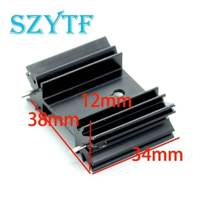 20pcs To247 Heatsink Audio Heatsink/ Transistor Heat Sink Block 38*34