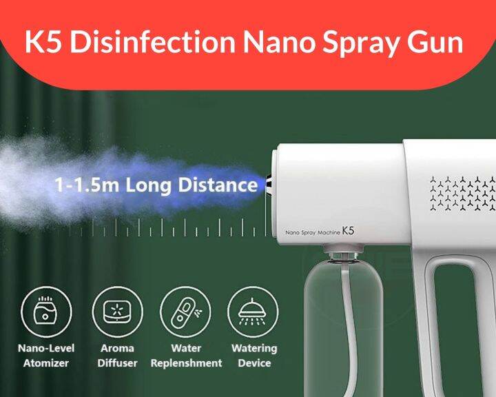 K5 Disinfection Spray Gun Sanitizer Spray Gun Lazada Singapore