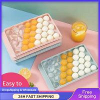 Kitchen Plastic Molds Ice Tray Round Ice Molds Home Bar Party Use Round Ball Makers DIY Ice Cream Mould