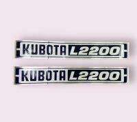 Sticker KUBOTA สติ๊กเกอร์ติดรถไถ คูโบต้า รุ่น L2200   (9010000101224)