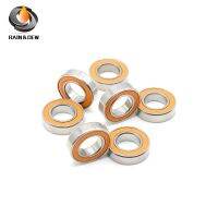 1Pcs  S6800 2RS CB ABEC7 10x19x5mm 6800 Stainless Steel Hybrid Ceramic Ball Bearing Axles  Bearings Seals